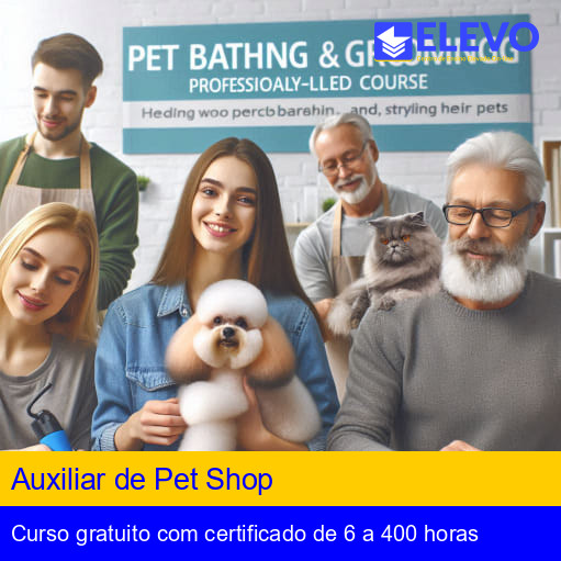 Auxiliar de Pet Shop